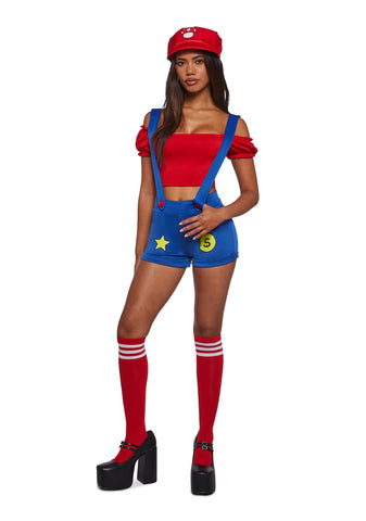 Let's A Go Shorts Costume