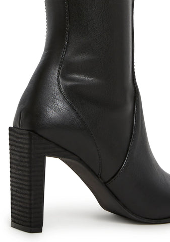 Autumn Clash Heeled Booties