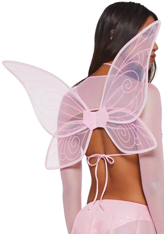 Fairy Nights Costume Set With Wings