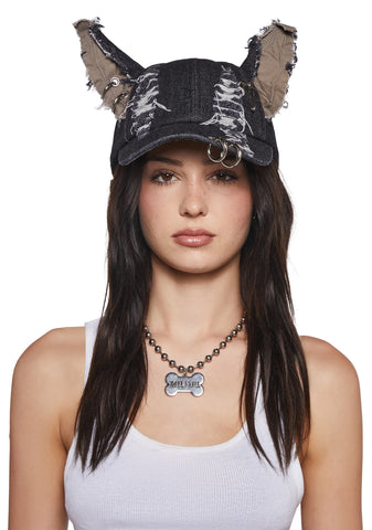 Bad Attitude Denim Cap