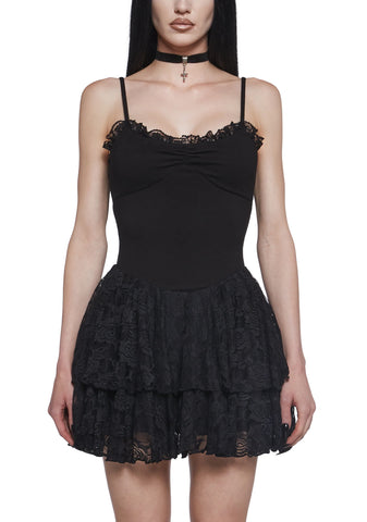 Captivating Horror Mini Dress