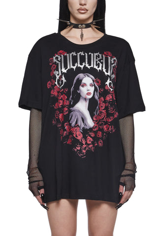 Succubus Seduction Long Sleeve Top