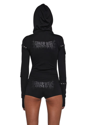 Ego Fitted Corset Sweater With Hardware