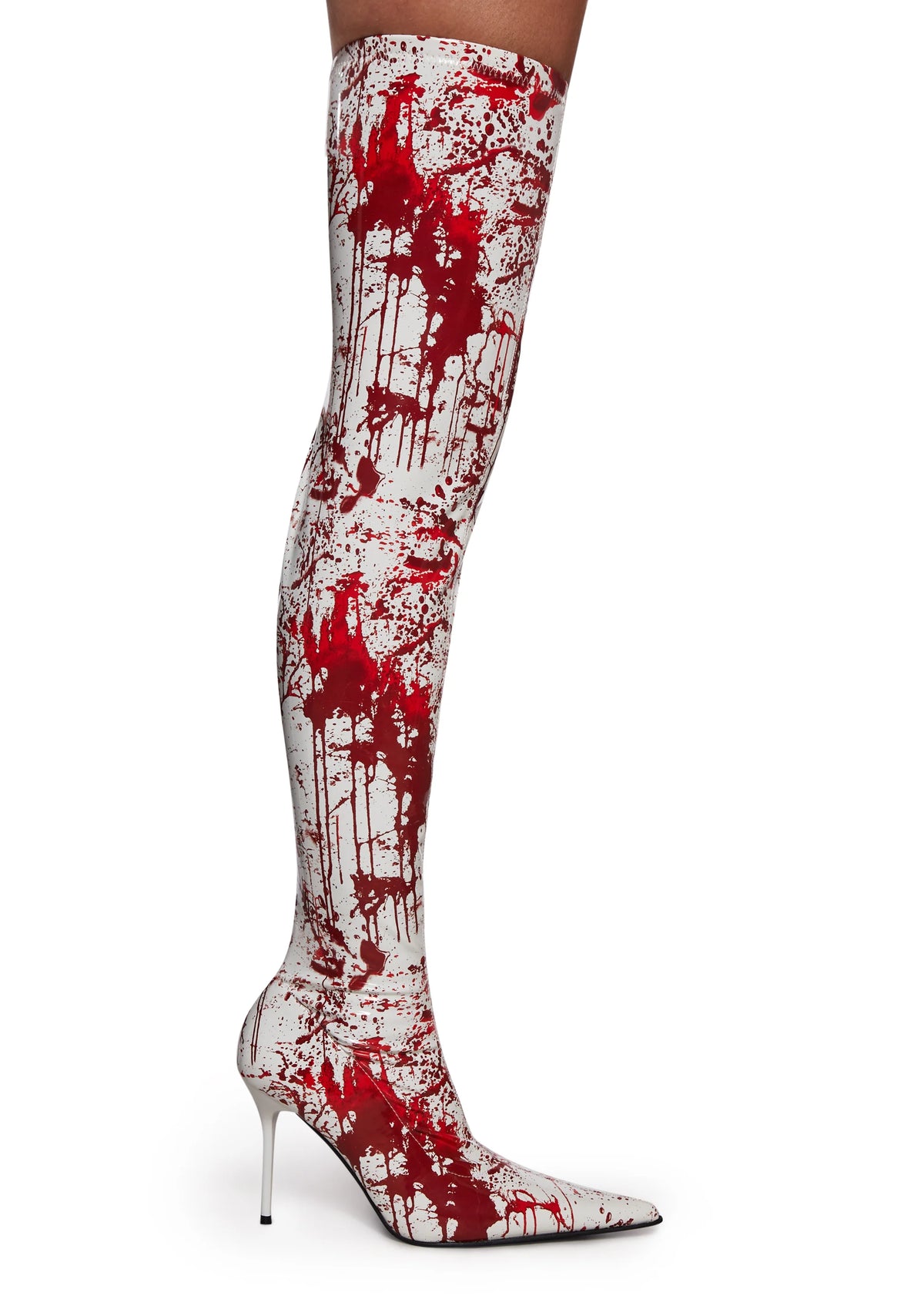 Scream Queen Thigh High Boots