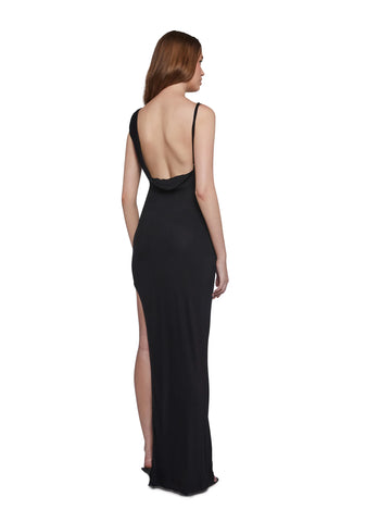 Nocturnal Mystery Maxi Dress