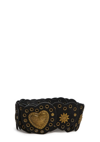 Boho Flirt Heart Belt