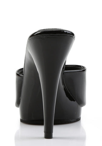 Flair-401 Platform Slides-Black