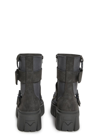 Low Traitor Boots - Gray
