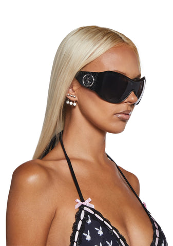 Camera Shy Shield Sunglasses