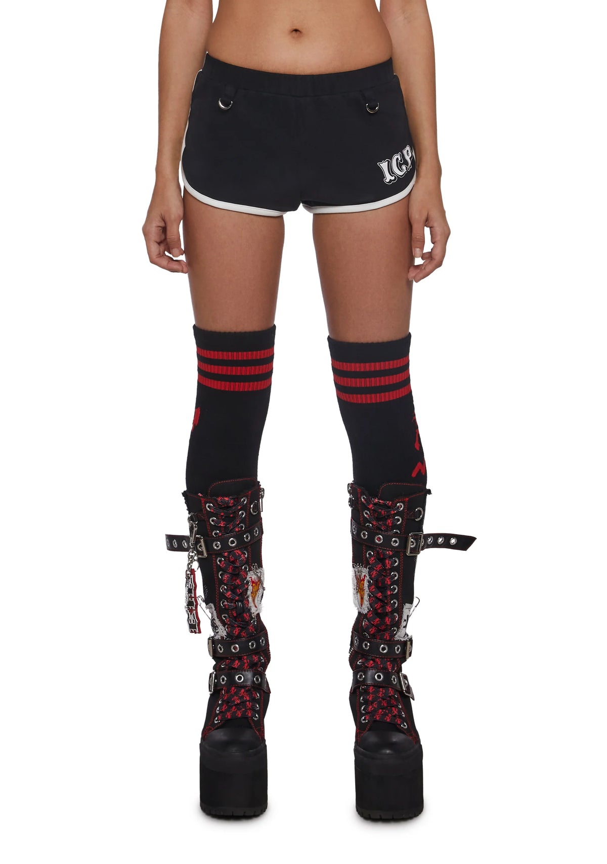 Painted Laughs Booty Shorts