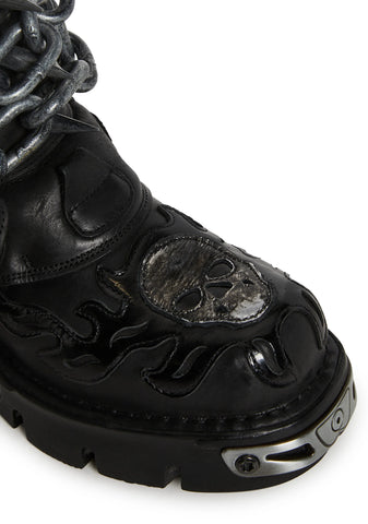 M-727-S5 Chain Reactor Combat Boots