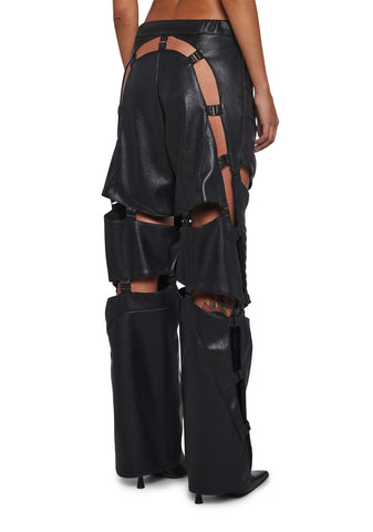 Biker Floating Pants - Black