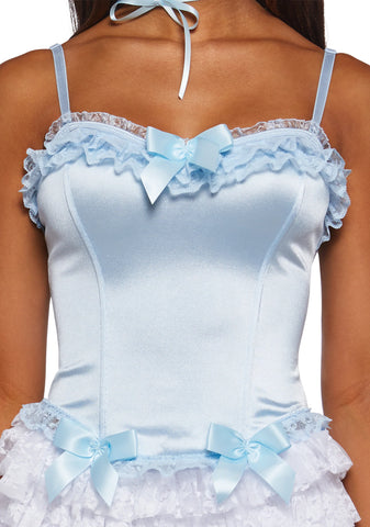 Romantic Age Corset Top - Blue
