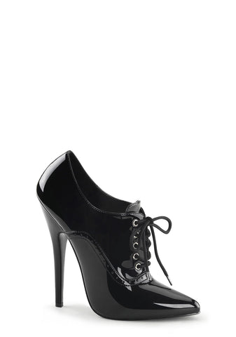 Domina-460 Oxford Lace-Up Pumps-Black