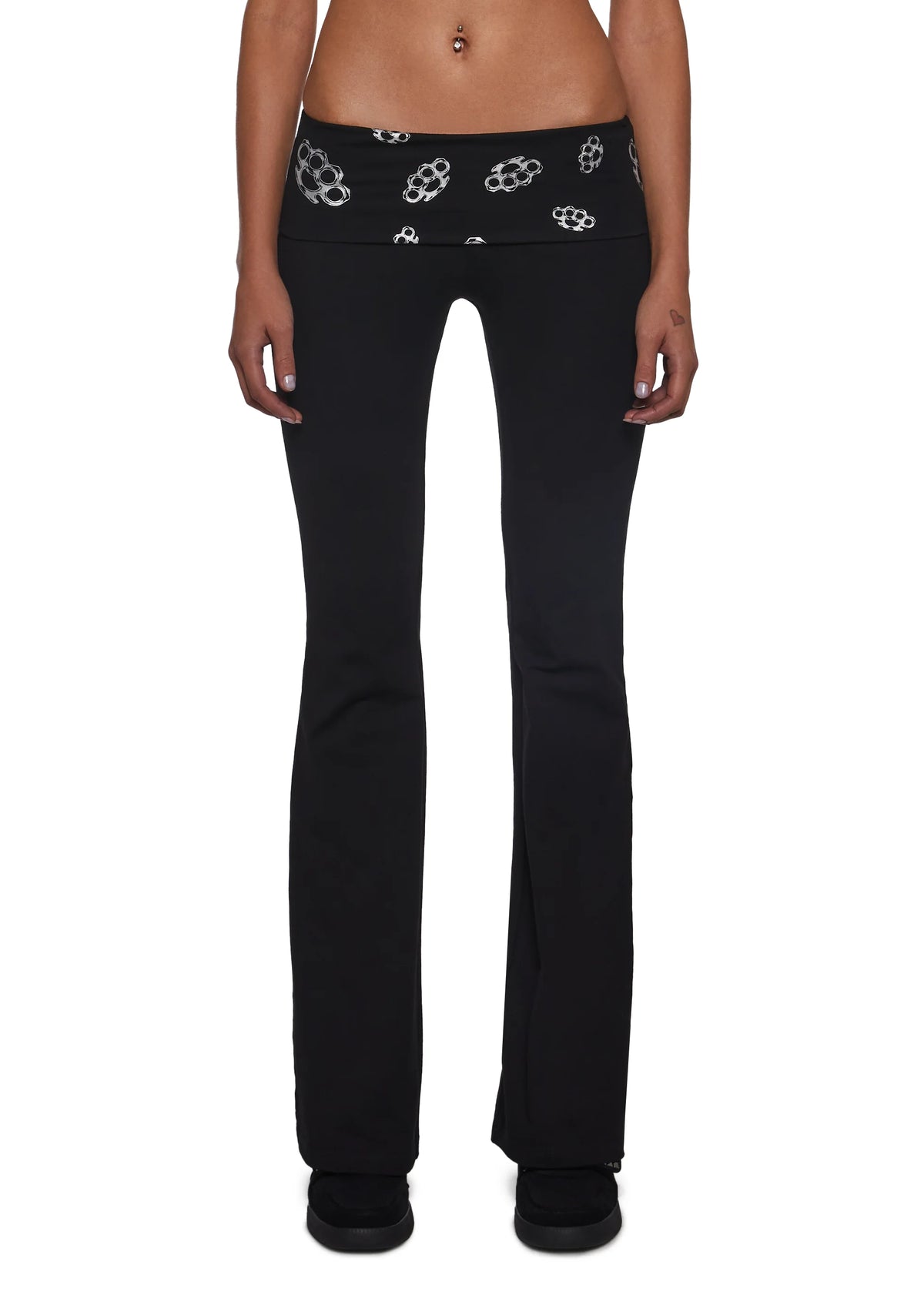 Ciska Brass Knuckle Low Rise Sweatpants