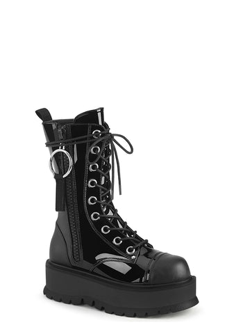 Slack-220 Platform Mid-Calf Boots