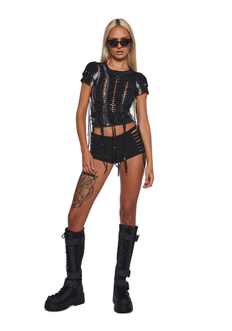 Obscure Visions Tie Dye Top