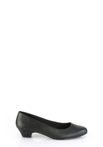 Gwen-01 Classic Pumps-Black PU