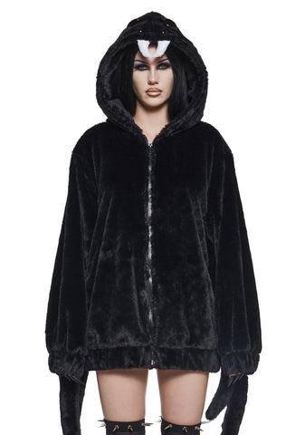 Very Leggy Oversized Hoodie