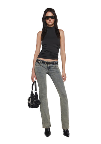 Cool Points Open Back Top - Black