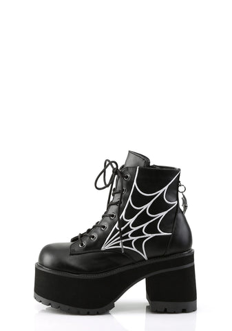 Ranger-105 Platform Ankle Boots