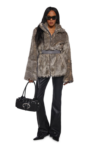 Total Legacy Faux Fur Coat