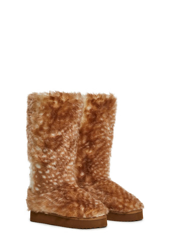 Fawn Lurker Knee High Boots