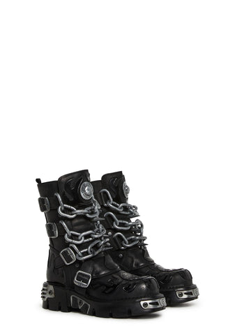 M-727-S5 Chain Reactor Combat Boots