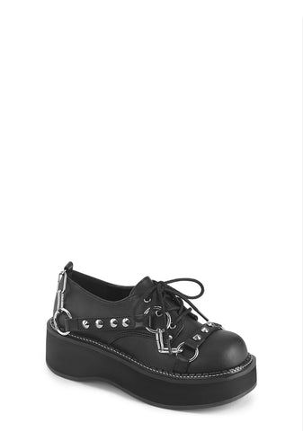 Emily-32 Platform Oxford Shoes