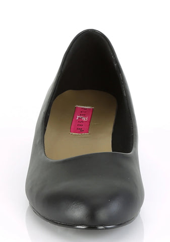 Gwen-01 Classic Pumps-Black PU