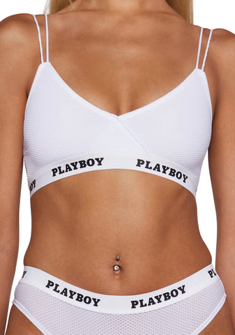 Playboy Lifestyle 2-Piece Set - White