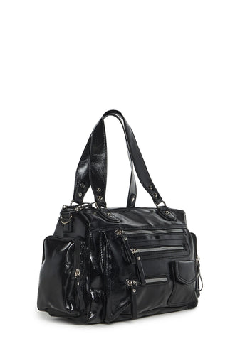 On Time Shine Shoulder Bag