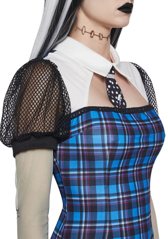 Reanimated Doll Costume And Wig Set