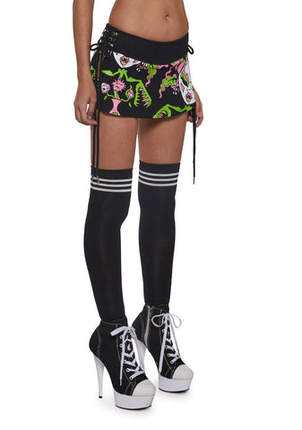Yum Yum Bedlam Micro Skort