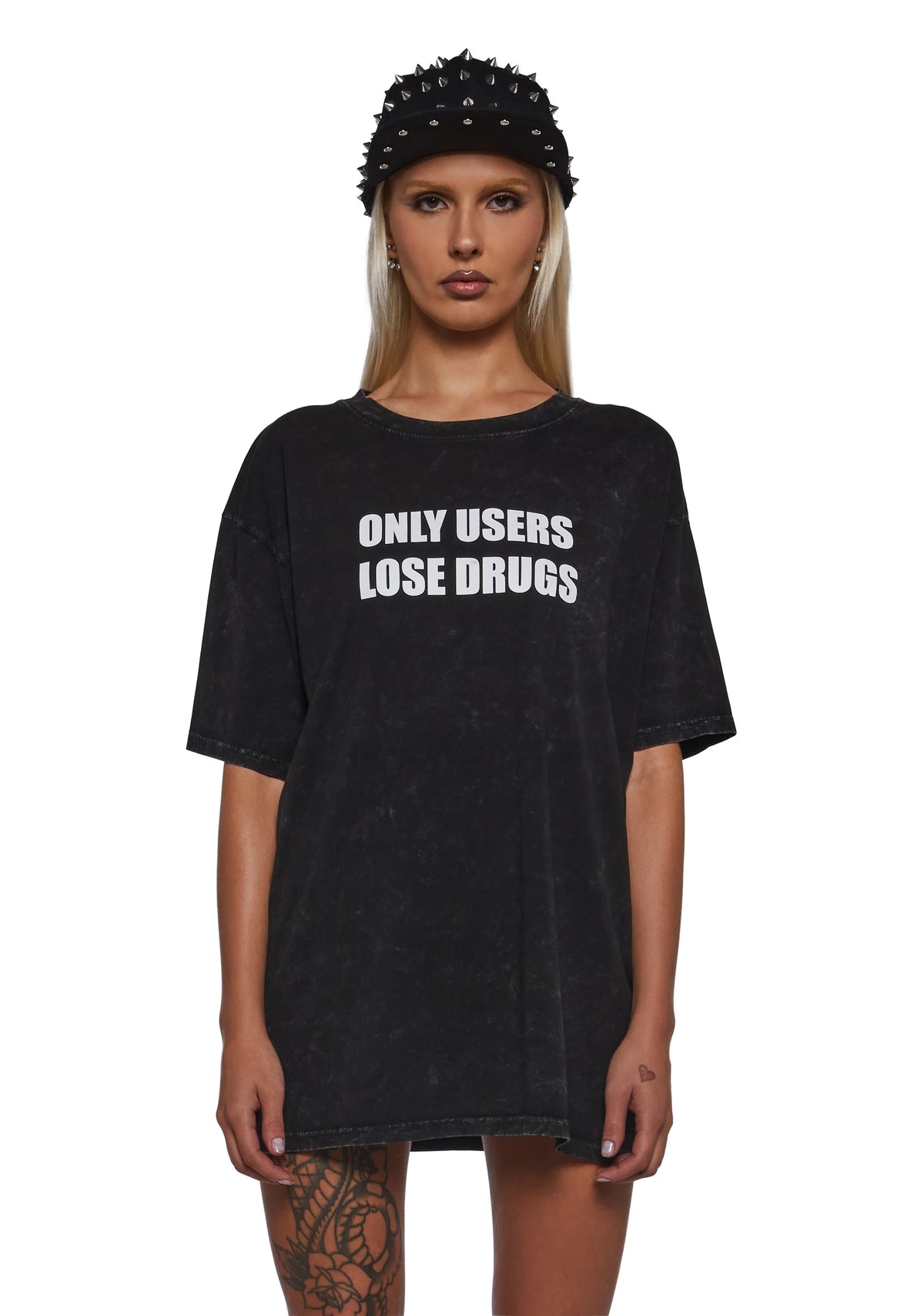 User Losers Oversized Graphic Tee