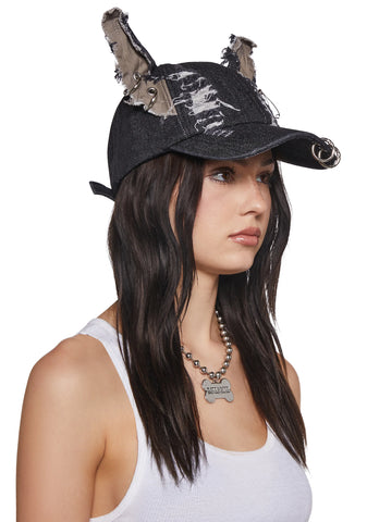 Bad Attitude Denim Cap