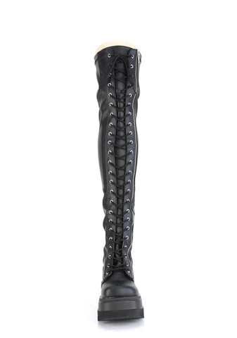 Shaker-374 Platform Thigh High Boots
