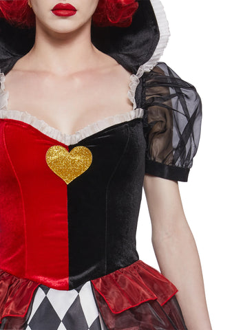 Wonderland Heart Queen Costume