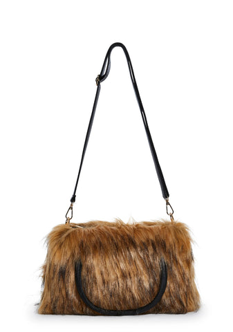 Paparazzi Faux Fur Shoulder Bag