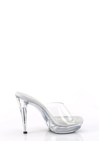 Cocktail-501 Platform Slide-Clear