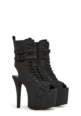 Overnight Magic Peep Toe Heels