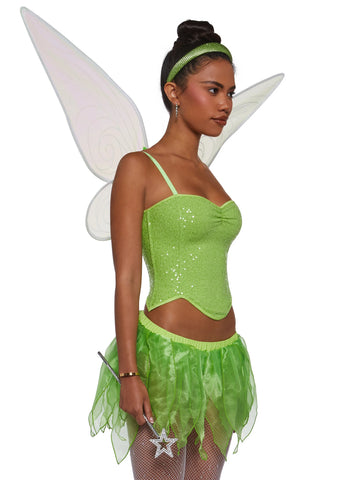 Jealous Green Fairy Premium Costume