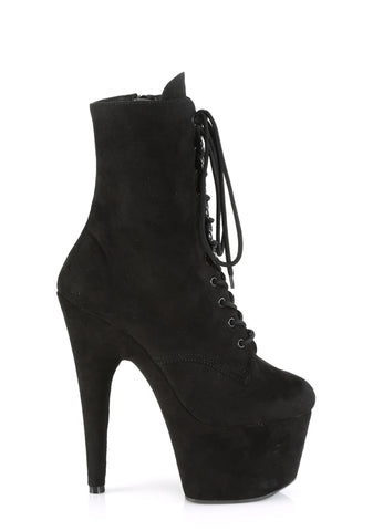 Adore-1020FS Platform Ankle Boots-Black