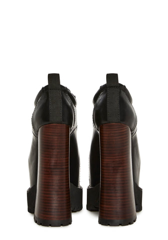 Aura Vibes Platform Oxfords