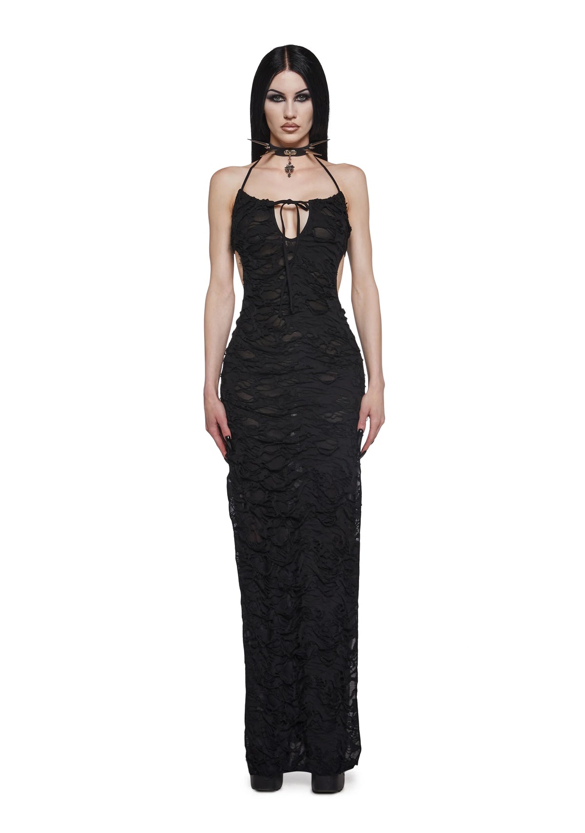 Cemetery Surprise Maxi Dress