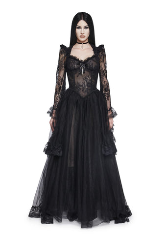 Dance With Death Lace Dress