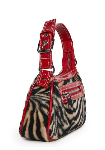 Zebra Mood Shoulder Bag