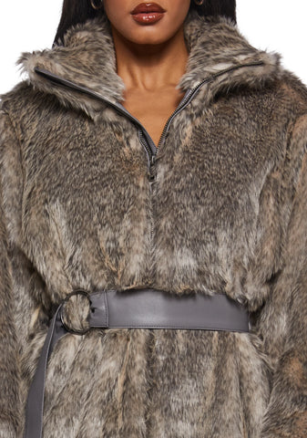 Total Legacy Faux Fur Coat