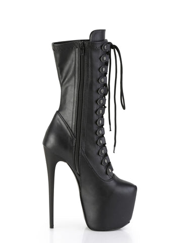 Jubilant-1048 Platform Mid-Calf Boots-Black PU