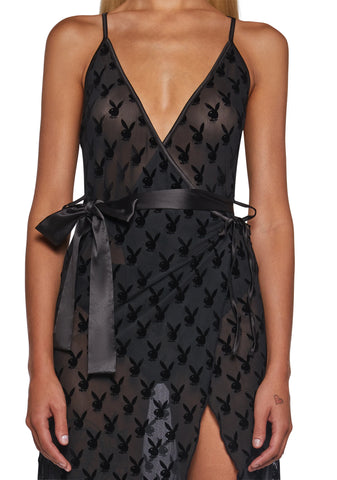 Playboy Bunny Noir Slip